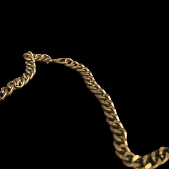 Premier Designs Free Spirit Gold-Tone Chain Necklace with Turquoise Accents - Picture 3 of 4